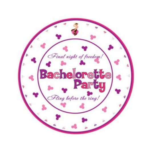 Bachelorette Party 7 Inch Plates 10 Per Pack