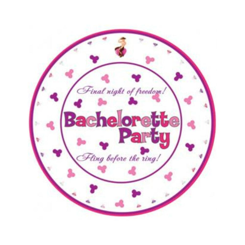 Bachelorette Party 7 Inch Plates 10 Per Pack