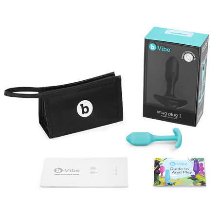 b-Vibe Weighted Snug Plug 1 - 55 g Mint