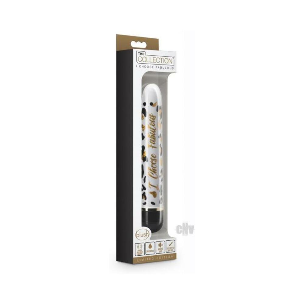 The Collection - I Choose Fabulous Slimline Vibrator - Black