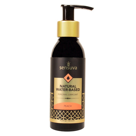 Sensuva Natural Water Based Personal Moisturizer - 4 oz Peach