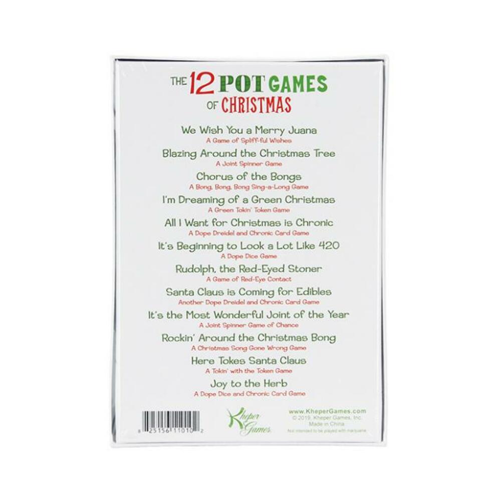 The 12 Pot Games Of Christmas