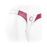 Connoisseur Nurse Single Strap Harness White And Red