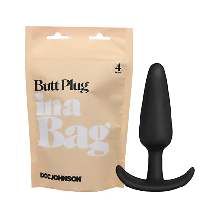 In A Bag 4' Butt Plug - Black