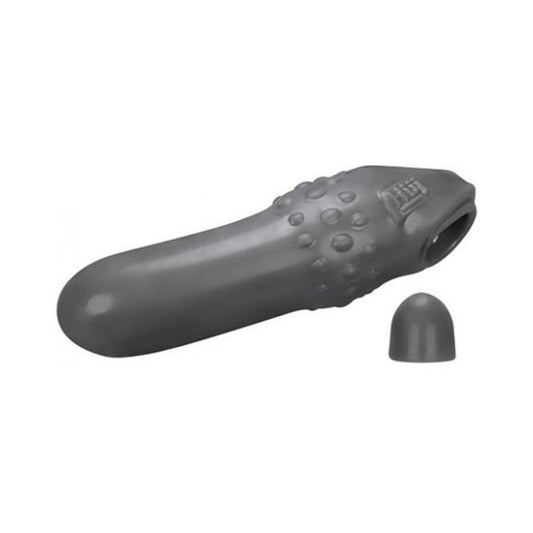 Hunkyjunk Swell Cock Sheath Stone Smoke Penis Sleeve