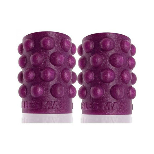 Oxballs Bubbles Max Nipsuckers Silicone Plum