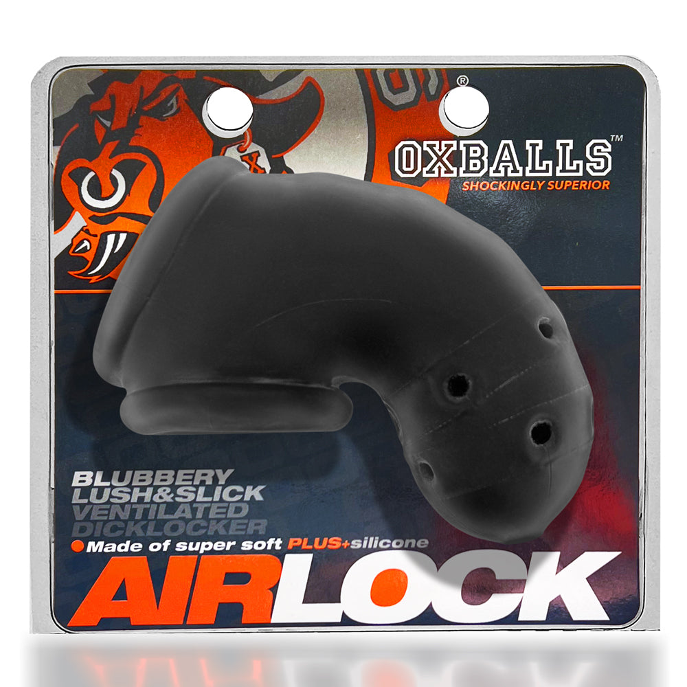 Airlock Air-Lite Vented Chastity Black Ice