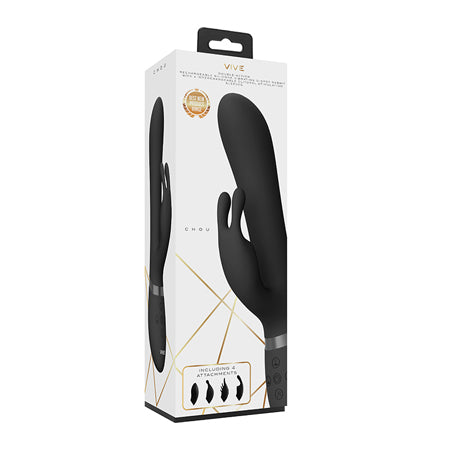 Vive Chou Rabbit Clitoral Stim Black