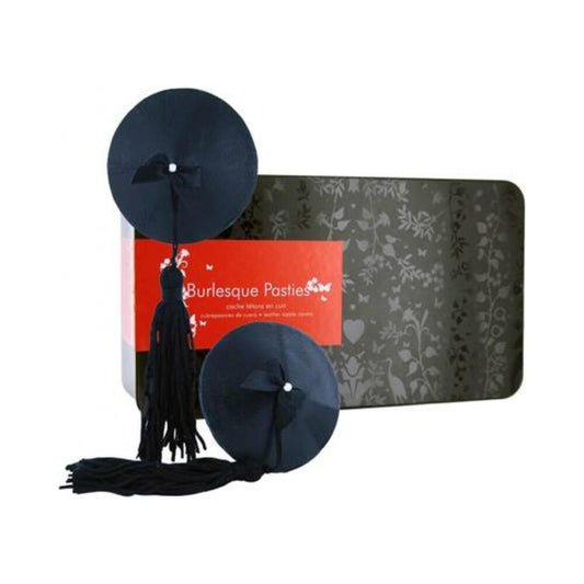 Bijoux Indiscrets Burlesque Pasties Black