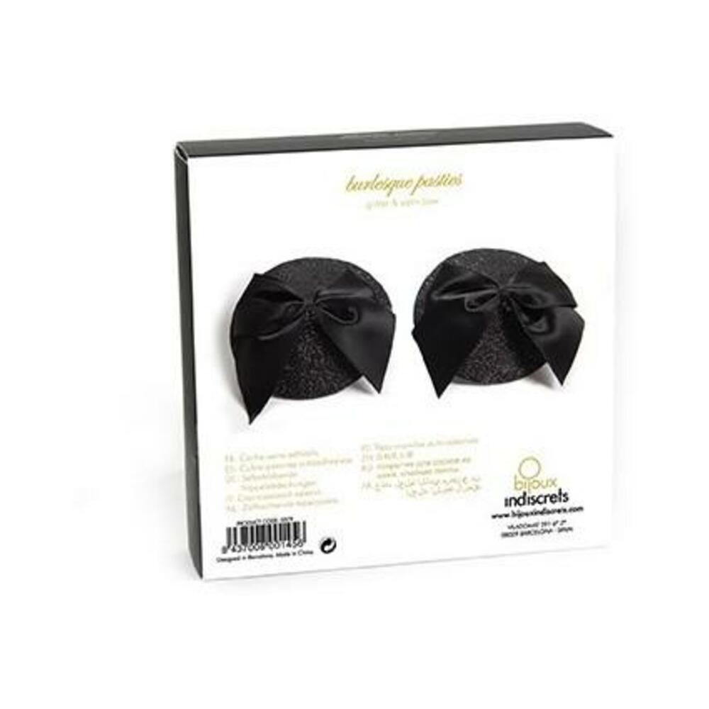 Bijoux Indiscrets Burlesque Pasties Glitter/Bow