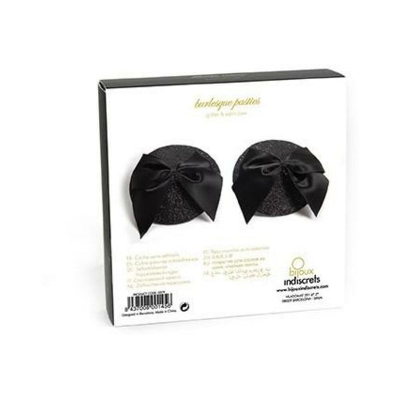 Bijoux Indiscrets Burlesque Pasties Glitter/Bow