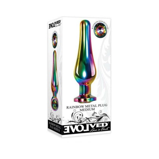 Evolved Rainbow Metal Plug - Medium