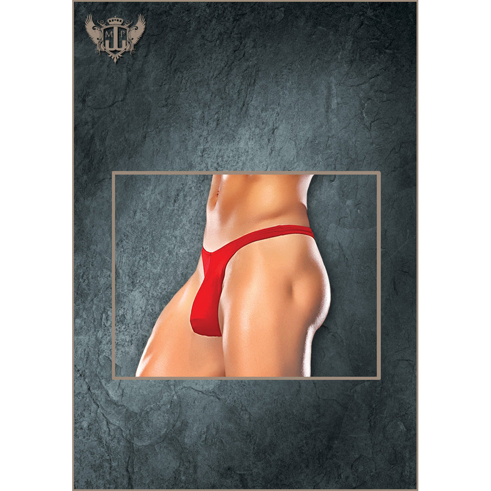 Male Power Bong Thong Red L/XL