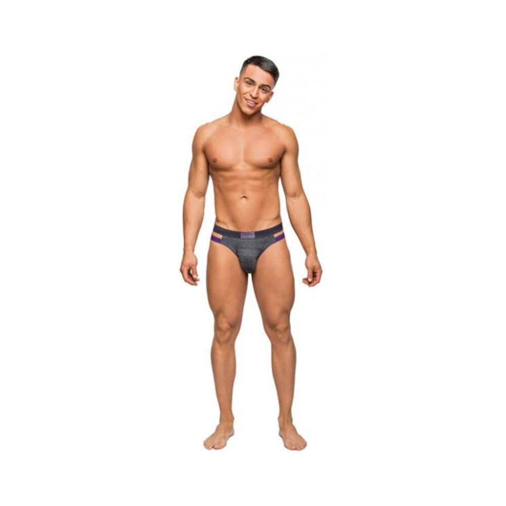 Heather Haze Cutout Jock Grey L/x