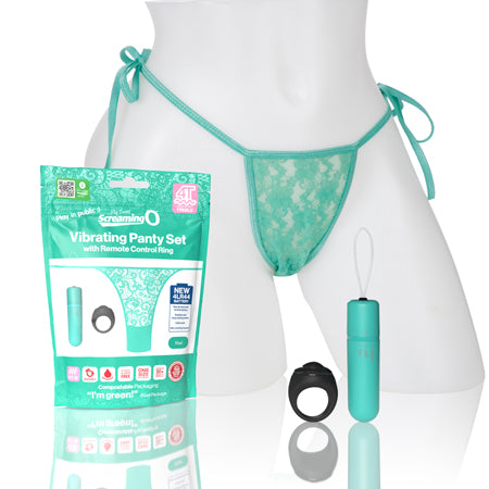 Screaming O My Secret 4T Panty Vibe w/Remote  - Kiwi