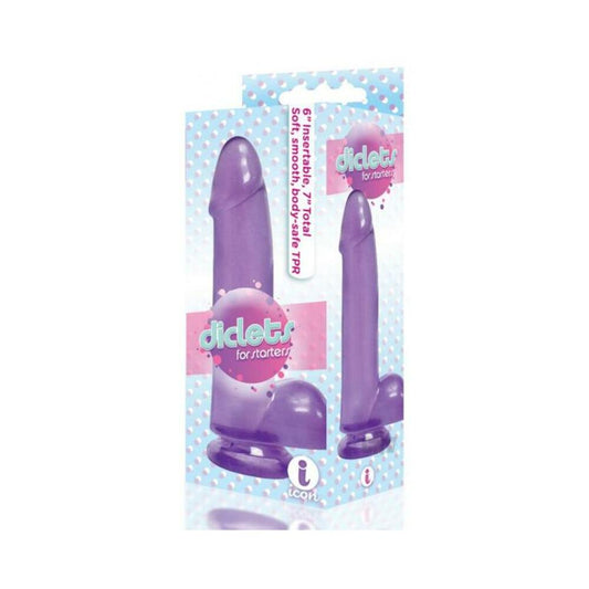 The 9's Diclets 7" Jelly Tpr Dong Purple