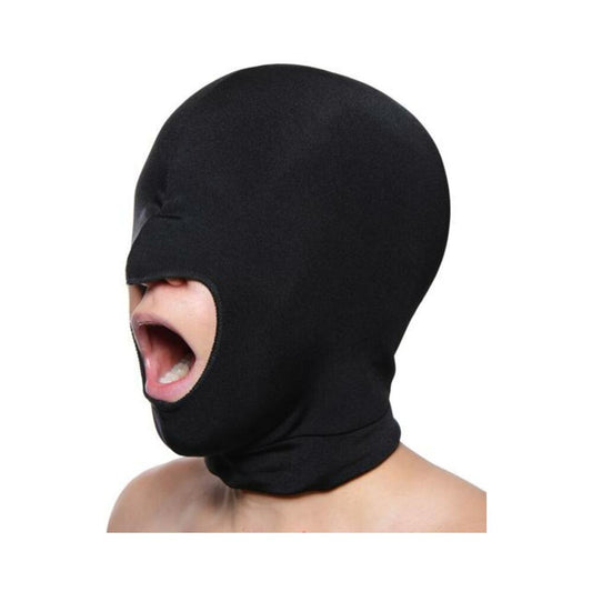 Blow Hole Open Mouth Spandex Hood