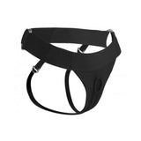 Strap U Avalon Jock Style Strap On Harness Black O/S