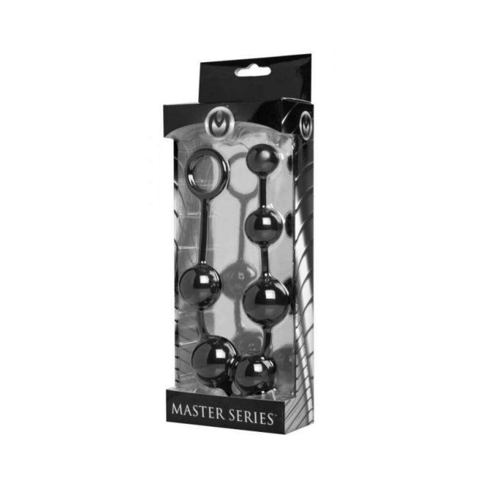 Serpent 6 Silicone Beads Of Pleasure Black