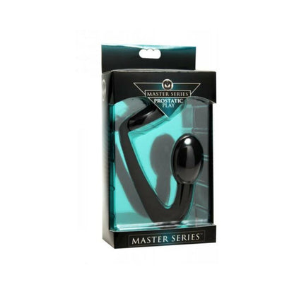 Prostatic Explorer Silicone Cock Ring And Prostate Plug