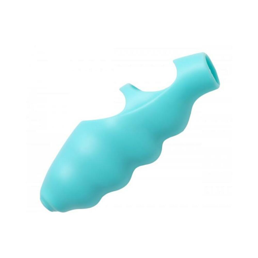 Finger Bang Her Vibe Teal Blue Finger Vibrator