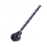 Spiked 5 Row Pinwheel Black