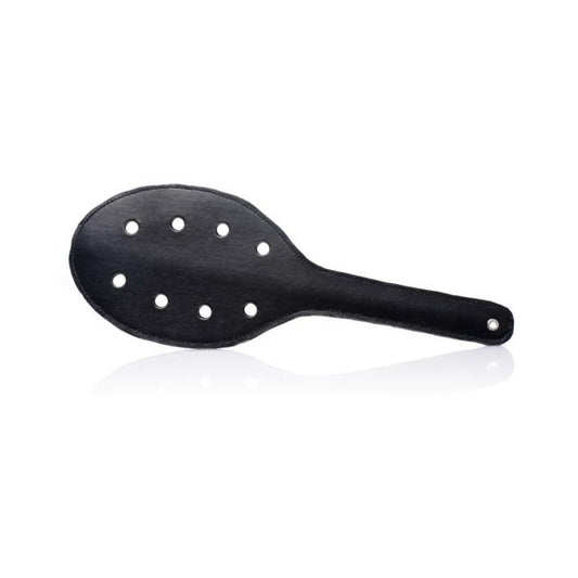 Spanking Rounded Paddle With Holes Black