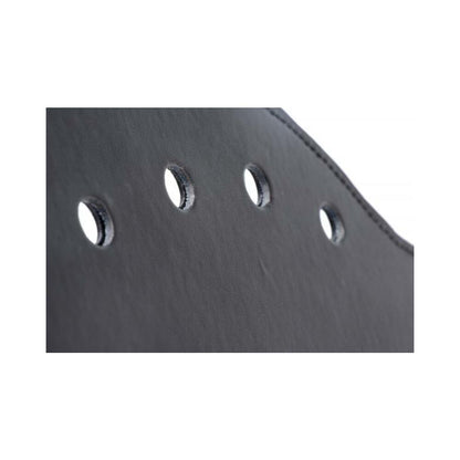 Spanking Rounded Paddle With Holes Black
