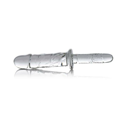 Brutus Glass Dildo Thruster - Clear