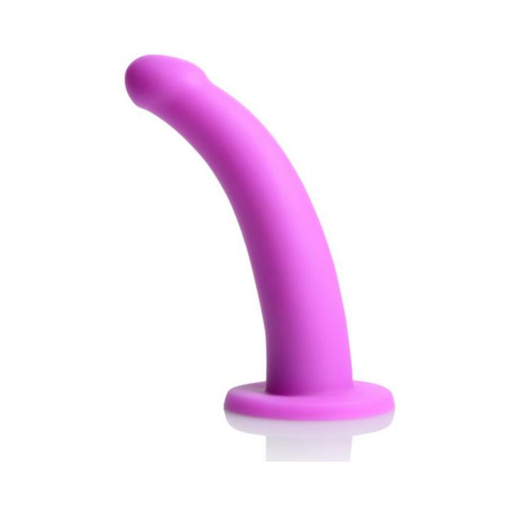 Strap U Navigator Silicone G-Spot Dildo With Harness