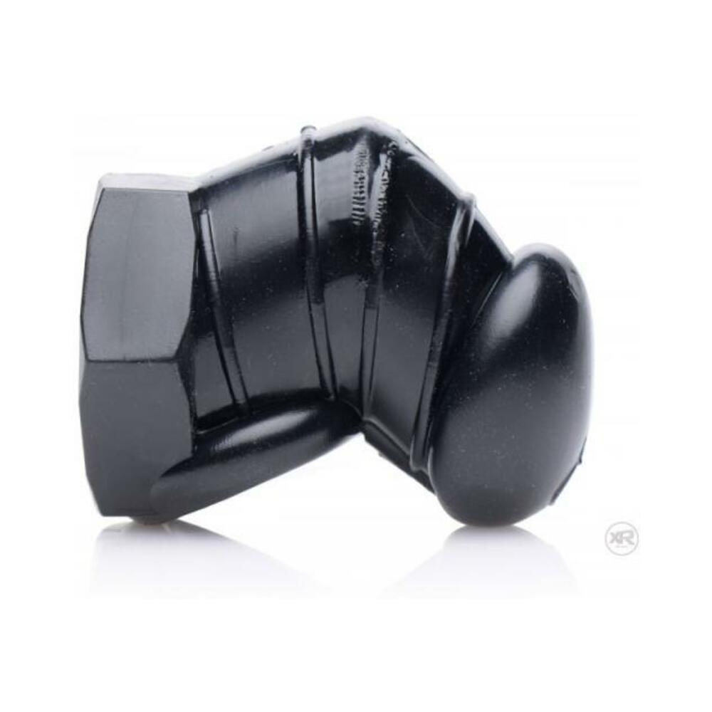 Detained Black Restrictive Chastity Cage