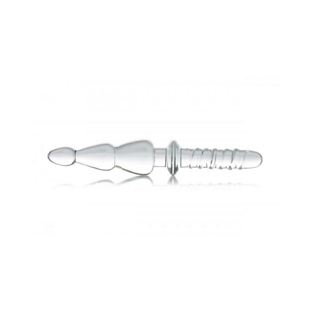 Saber Anal Links Glass Thruster Clear