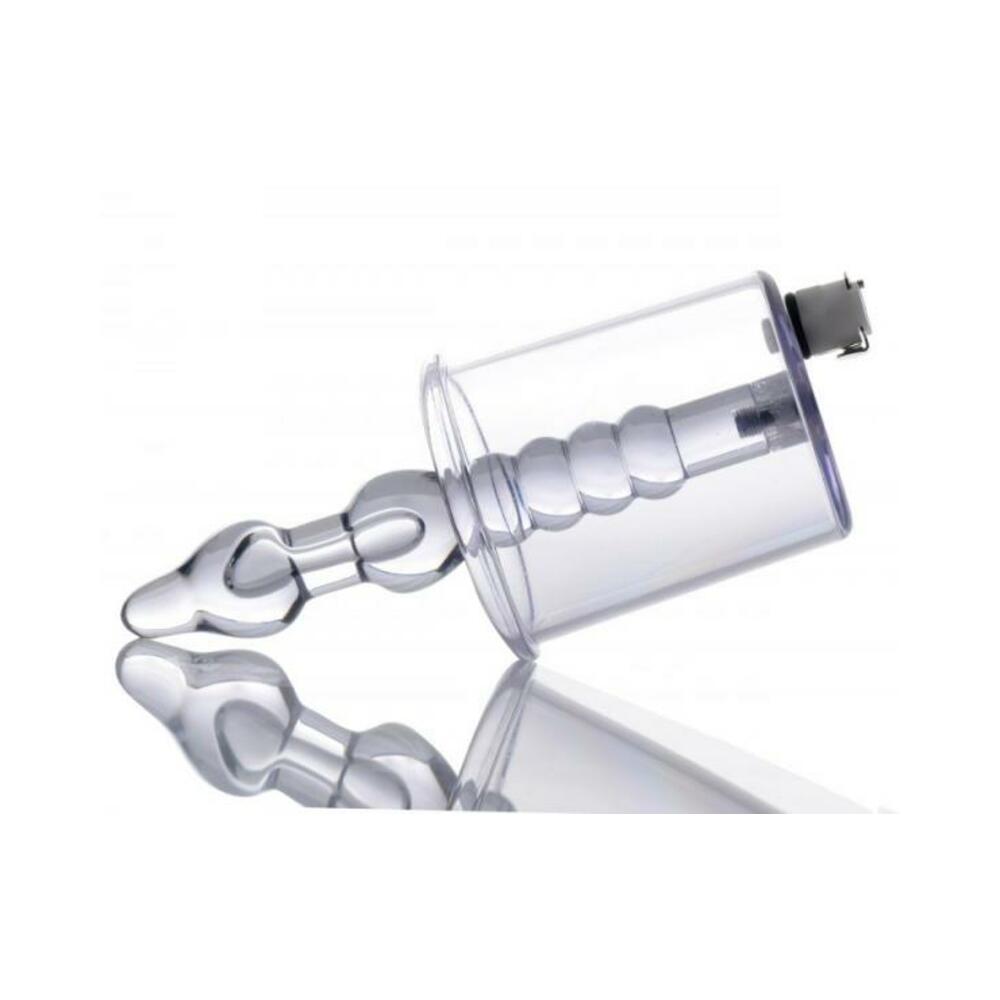 Anal Pump Cylinder With Stimulator Shaft