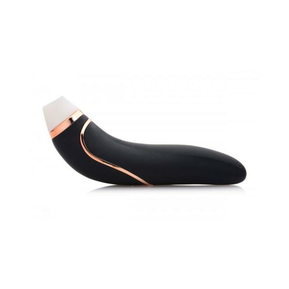 Shegasm Deluxe Clitoral Stimulator And Vibe Black