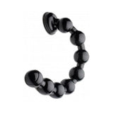 Hosed 19 Inches Beaded Thick Anal Snake Black
