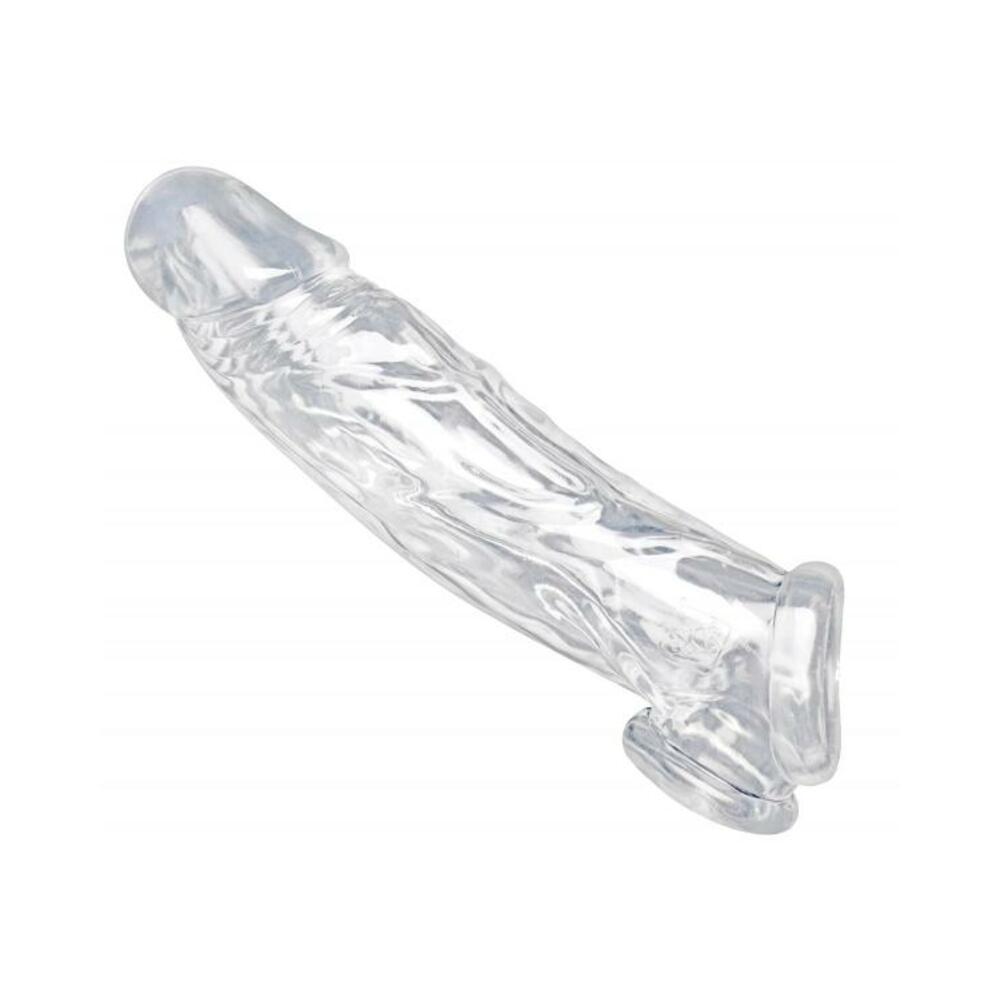 Size Matters Realistic Penis Enhancer + Ball Stretcher Clear