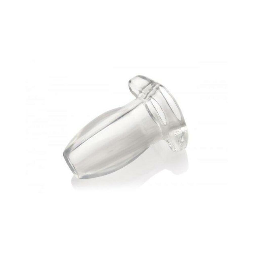Gape Glory Clear Hollow Anal Plug Large