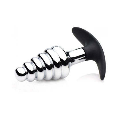 Dark Hive Metal, Silicone Ribbed Anal Plug