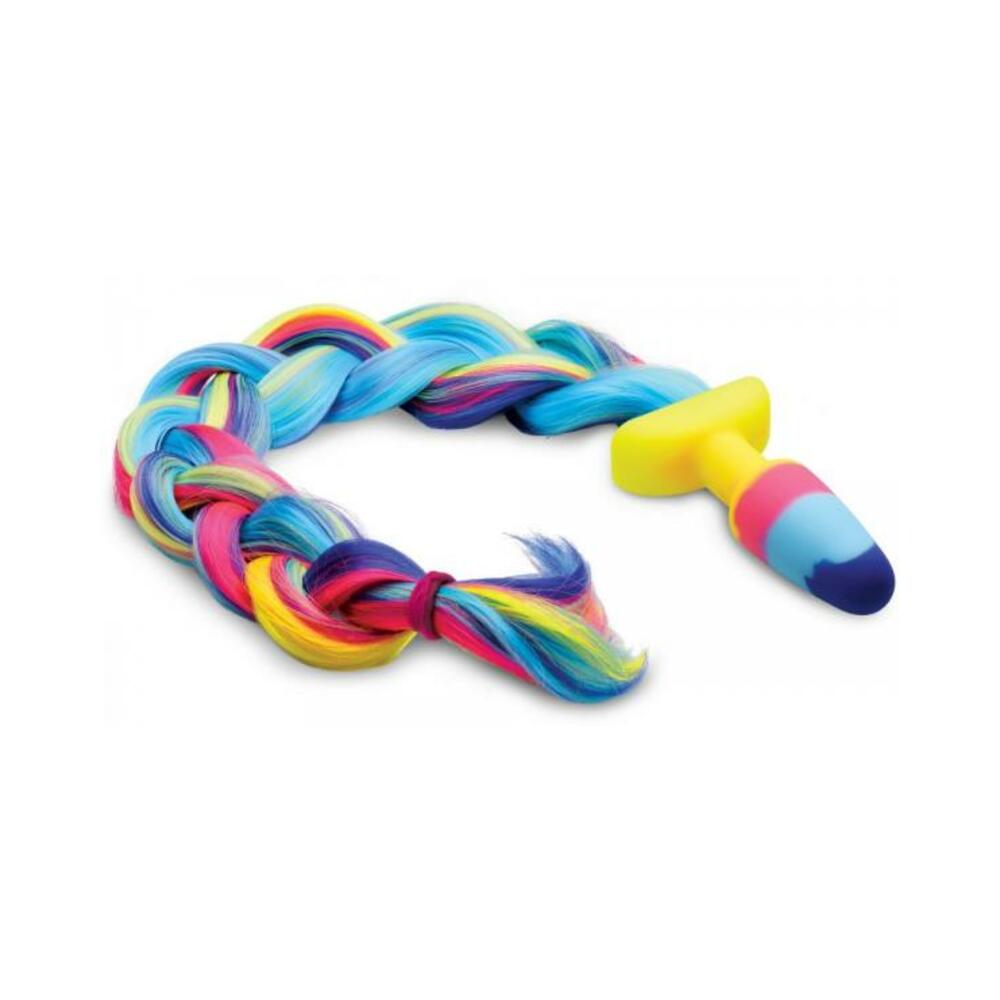 Tailz Rainbow Unicorn Tail Anal Plug