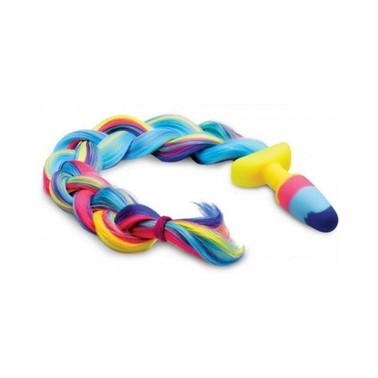Tailz Rainbow Unicorn Tail Anal Plug