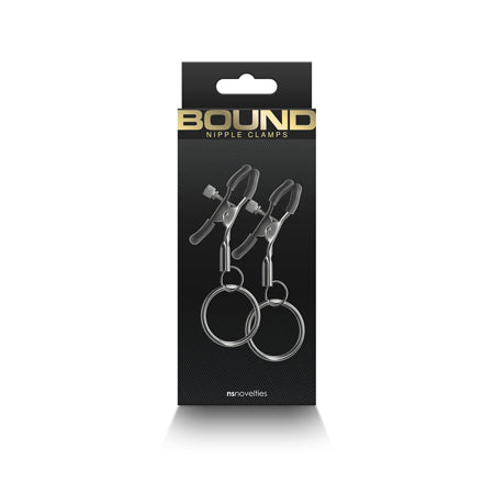 Bound C2 Nipple Clamps - Gunmetal