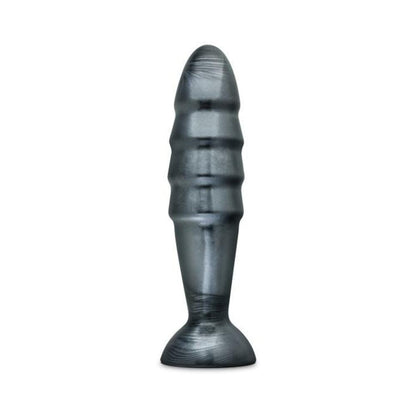 Jet Destructor Carbon Metallic Black Butt Plug