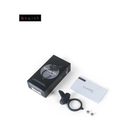 Bcharmed Classic Black Vibrating Ring