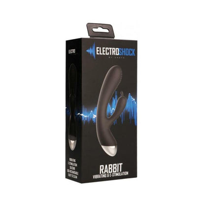 ElectroShock E-Stim Rabbit Vibrator Blk