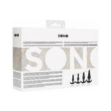 Shots Sono No. 8 Butt Plug - Black Set Of 4