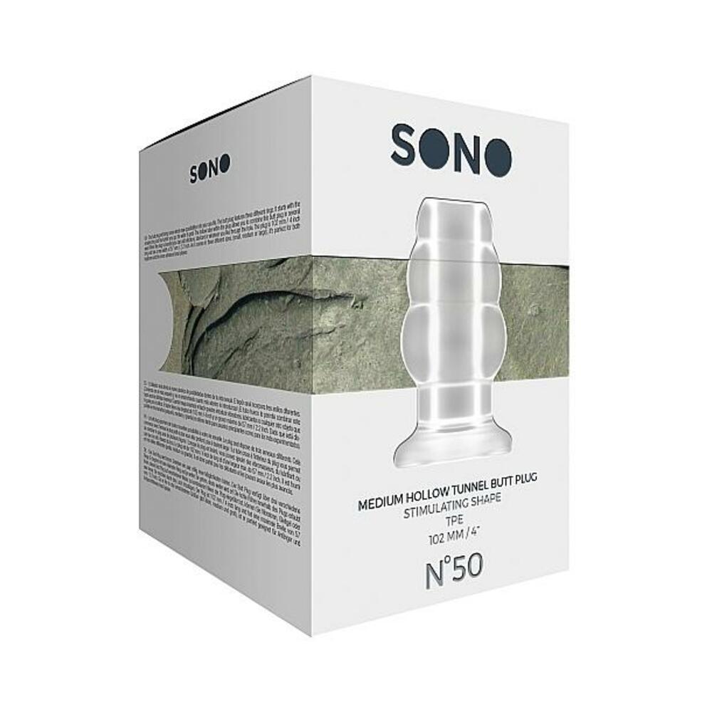 Shots Sono Butt Plug - Medium Clear
