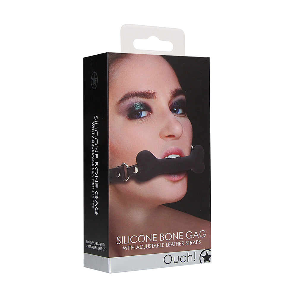 Ouch! Bone Gag Black