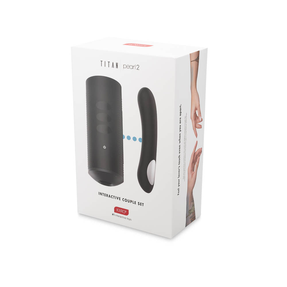 Titan & Pearl2 Couple Set Black