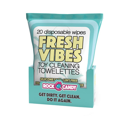 Fresh Vibe Wipes Travel Pack 20ct