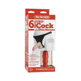 Vac-U-Lock 7" Ultraskyn Dildo with Ultra Harness - Beige